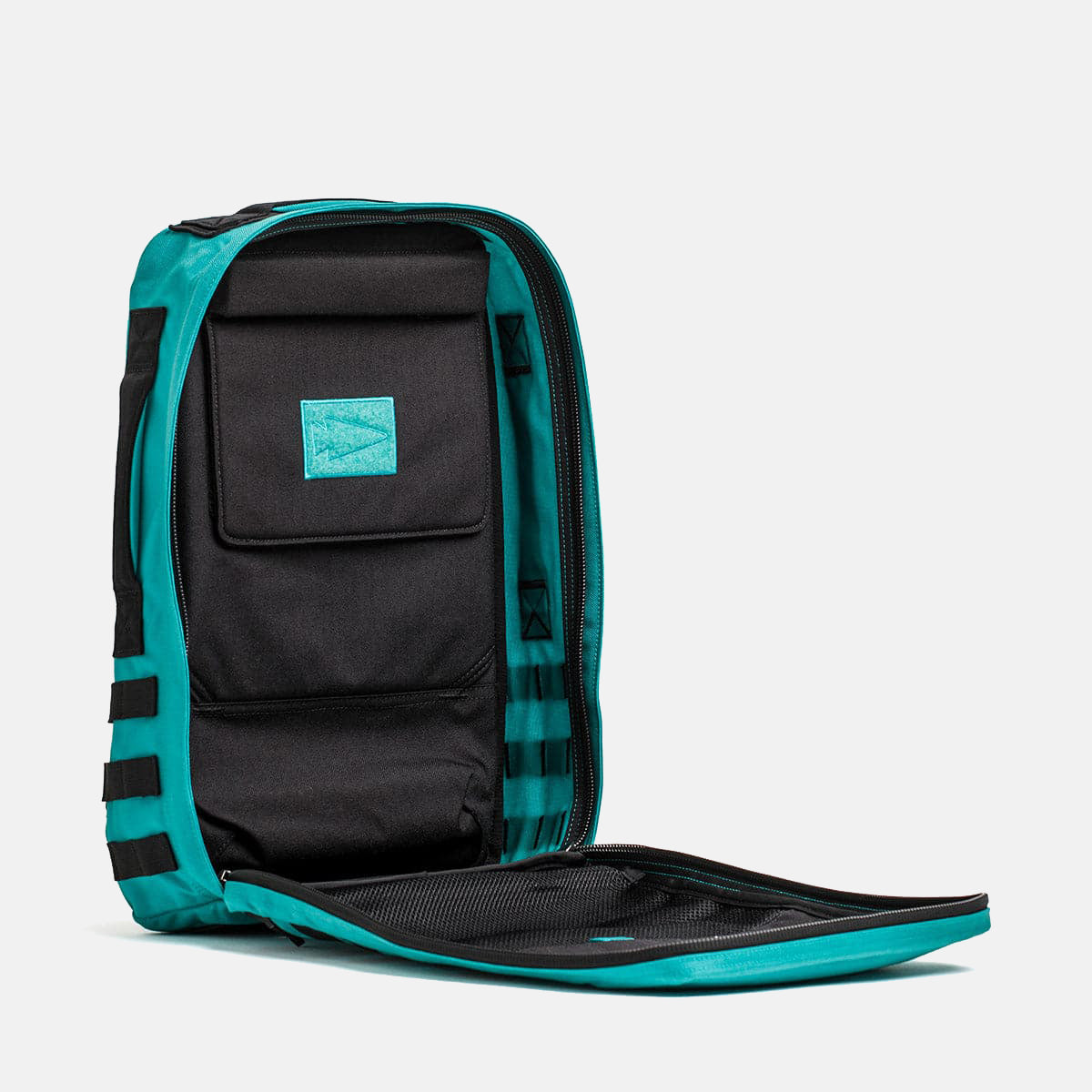 Teal + Black