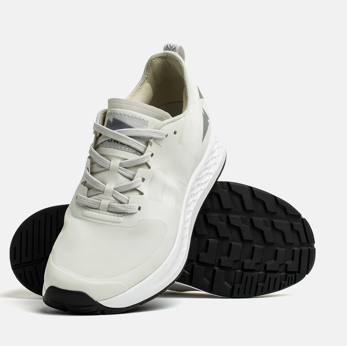 Rough Runners - Light Grey + White