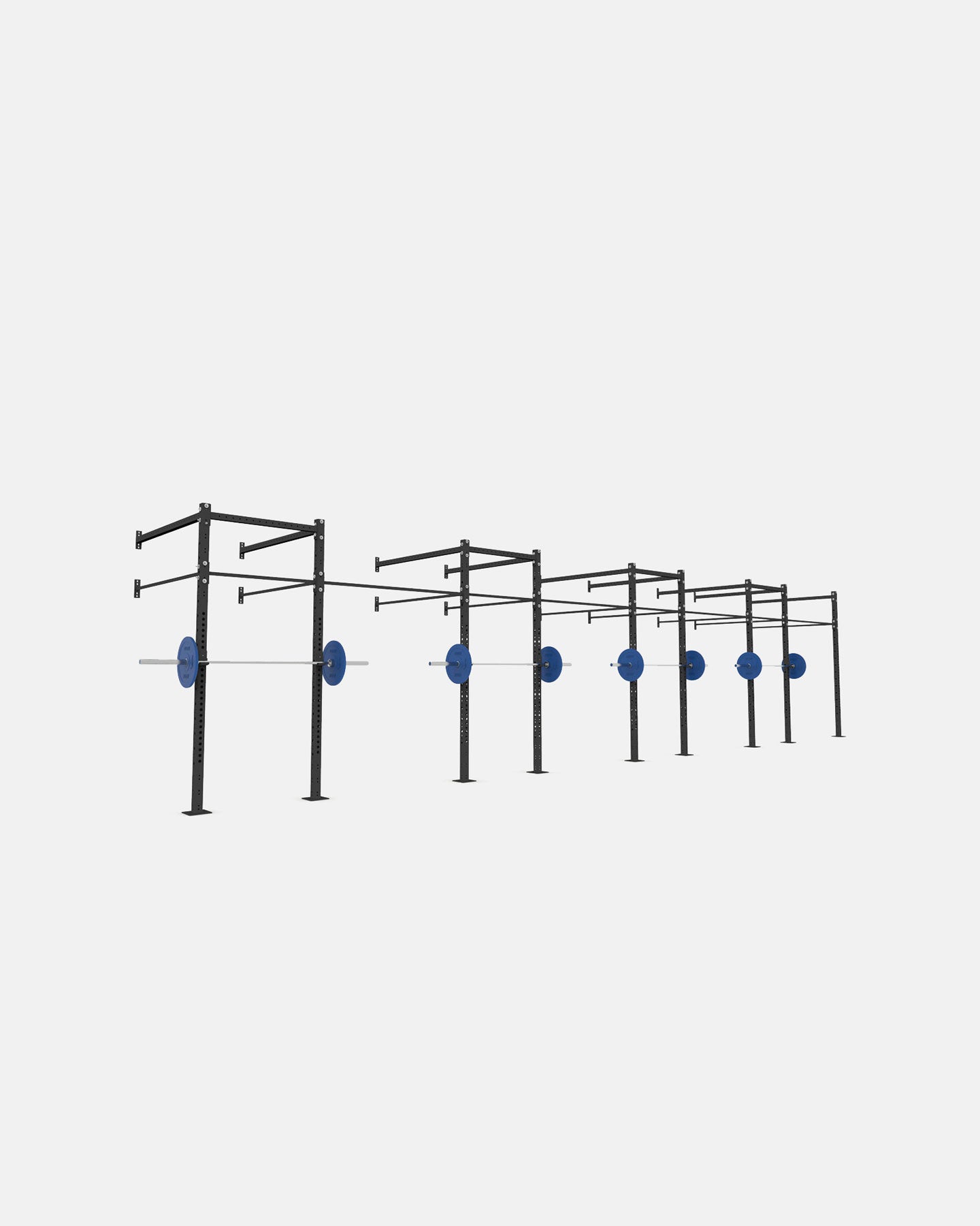 pull-up pullup rig for crossfit gym wallmount