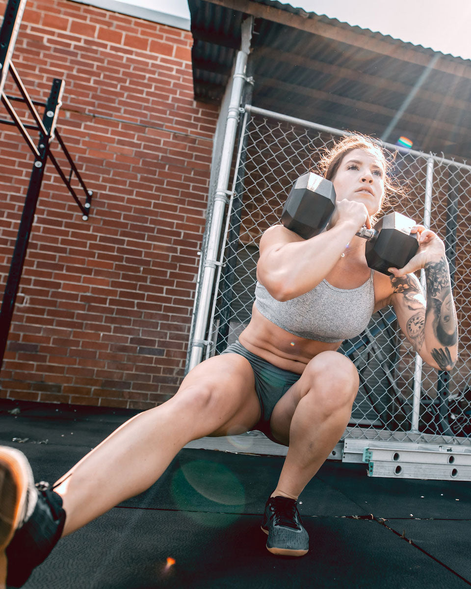 dumbbell pistol squat