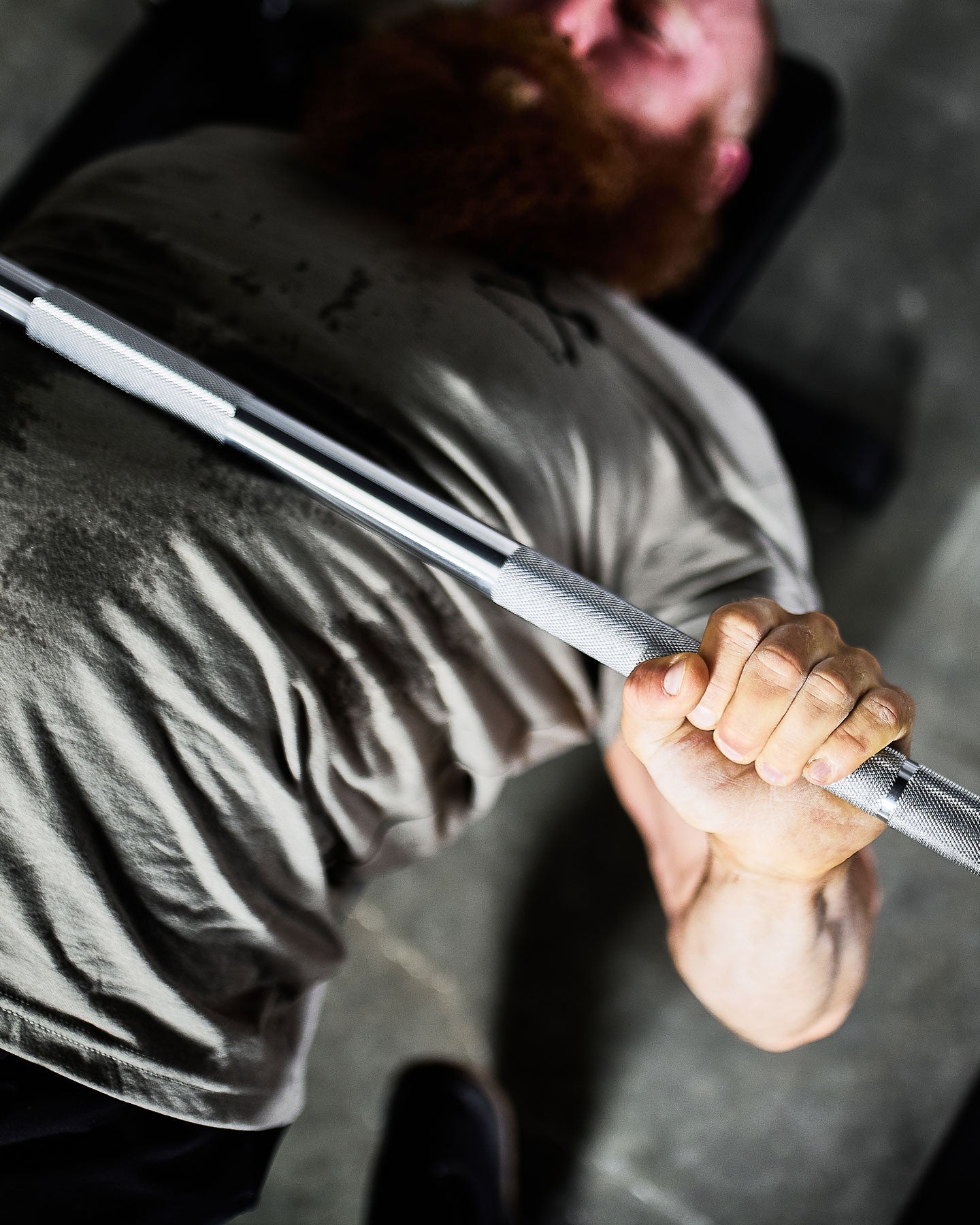 power bar bench press