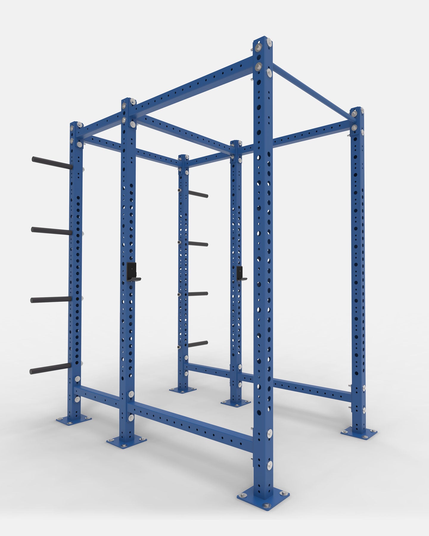 4x4 color power rack for home gym