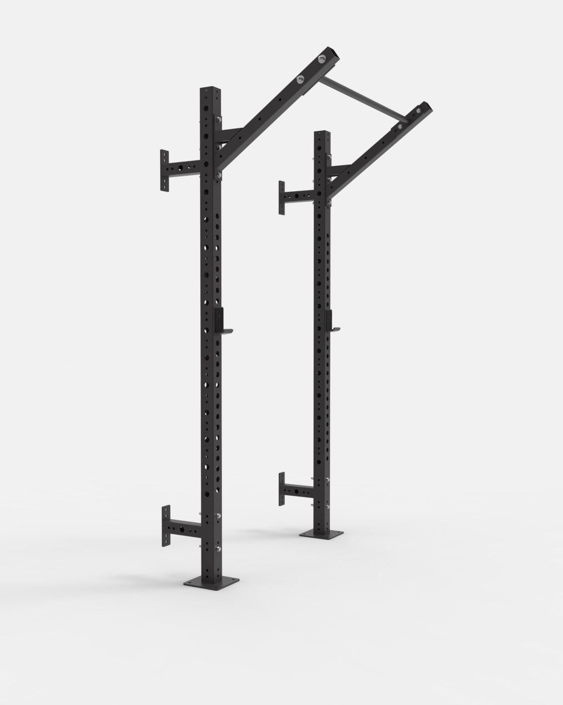 squat rack wall mount space saving home gym garage
