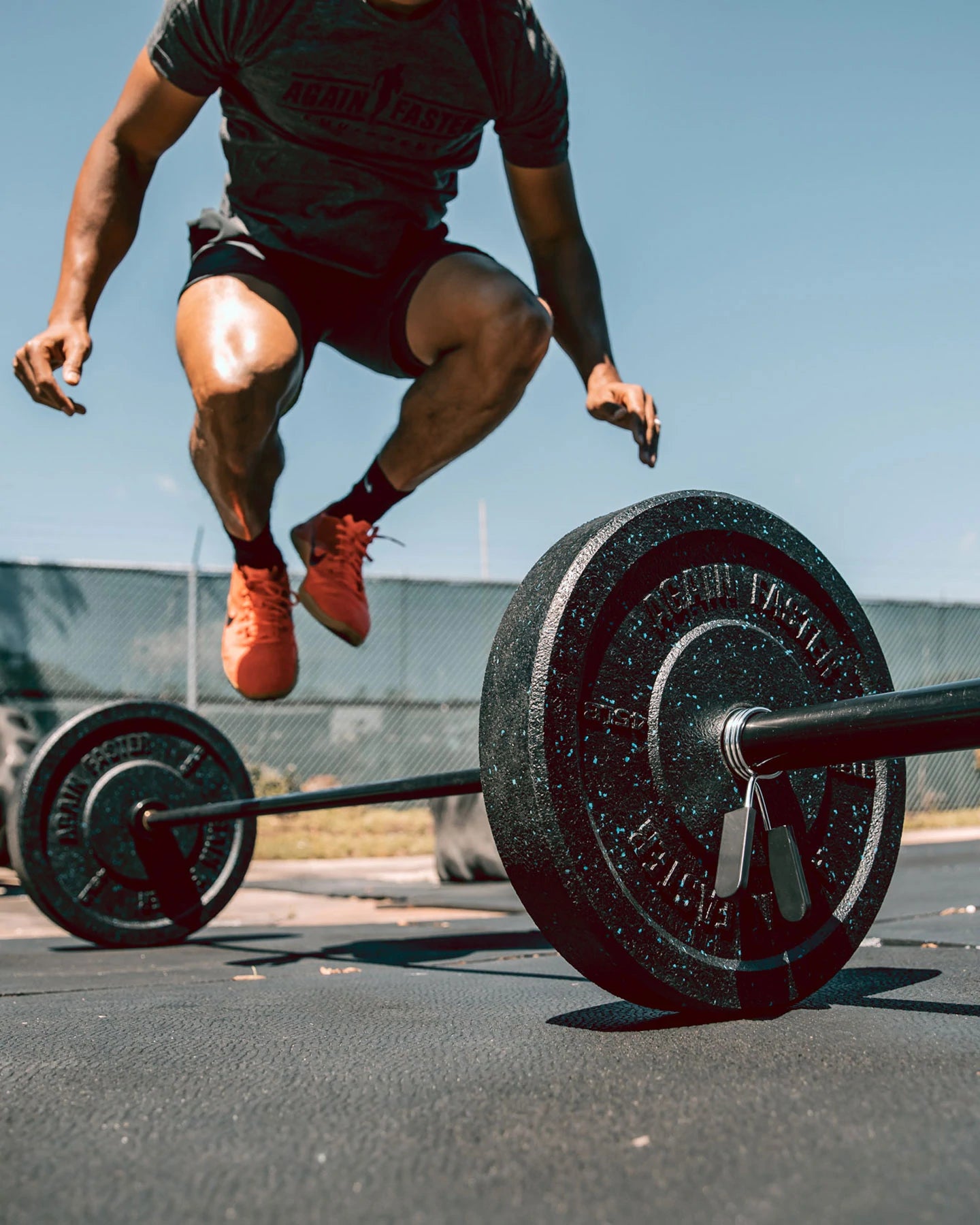 burpee over barbell