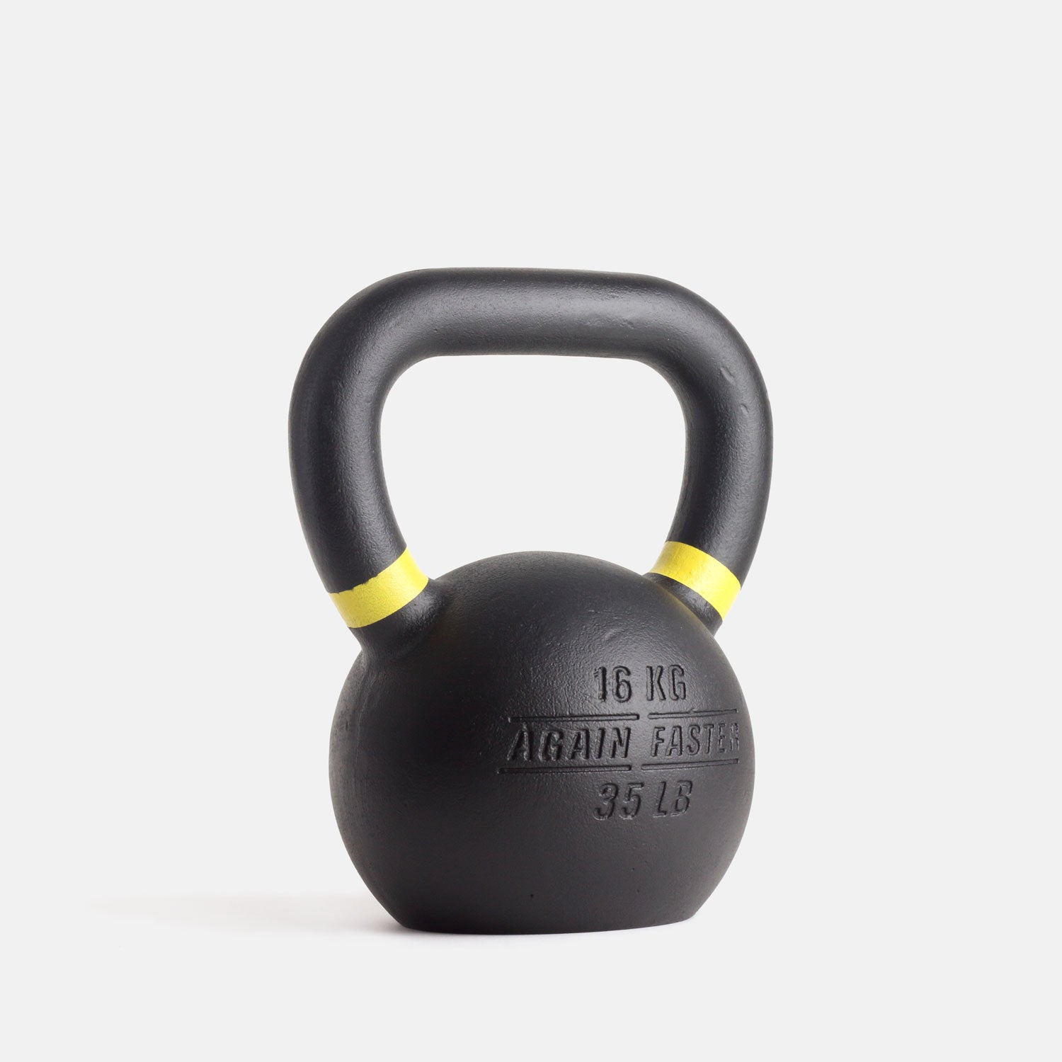 35lb 16kg cast iron kettlebell