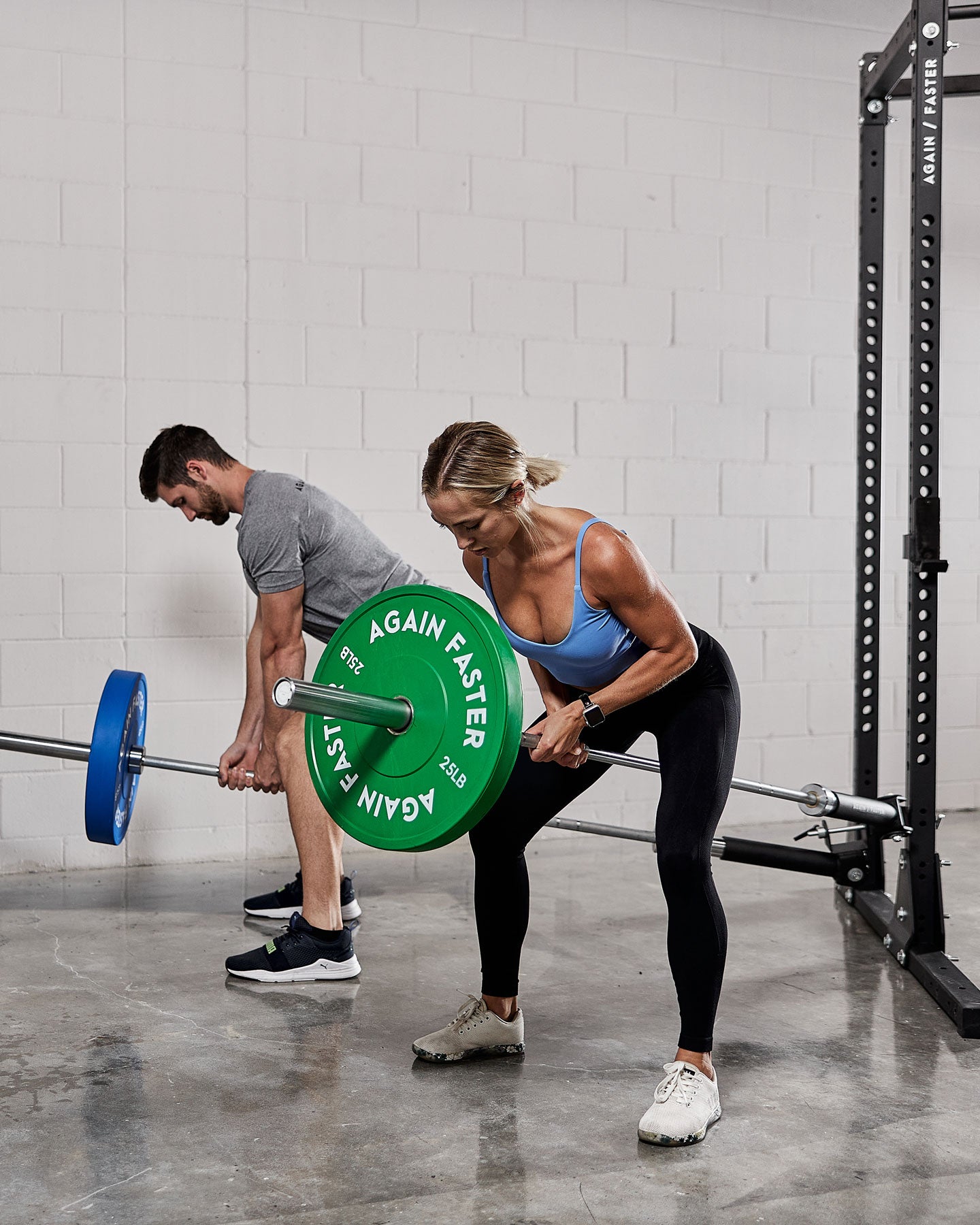 double landmine squat stand rig accessory rack mounted